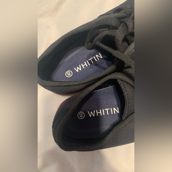 WHITIN Women's Minimalist Barefoot Shoes | Zero Drop Sole Wide Width 40 black - Picture 4 of 6